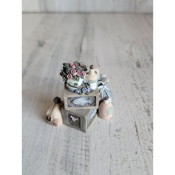 Ivy Cove Fisherman's gear 1999 Village accessory Xmas - Picture 2 of 5